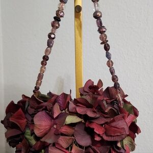 STUNNING Vintage Design by Diana Floral Petal Bag